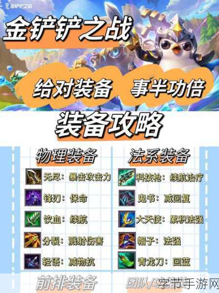 金铲铲之战，装备合成的神秘密码😜