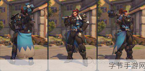 守望先锋新英雄震撼登场，托比昂之女布丽吉塔，与莱因哈特的不解之缘！