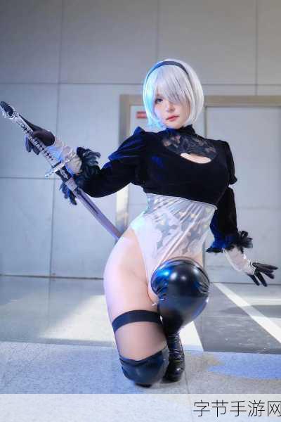 尼尔COS新高度！艾什莉体模再现2B小姐姐，性感美腿引爆眼球