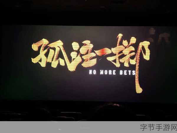 孤注一掷台词图曝光，手游玩家共赏豆瓣7分佳作灵感！