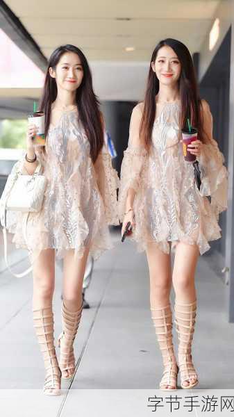 德国双胞胎姐妹花爆红网络,逆天美腿挑战手游极限操作!