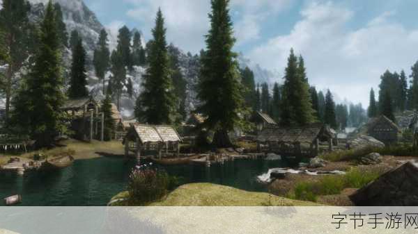 上古卷轴5:天际4K纹理包震撼发布，游戏世界逼真度爆表！