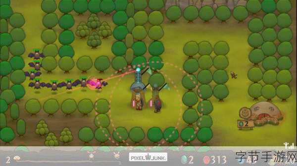 像素垃圾怪物，射击塔防新体验，策略爱好者的狂欢！