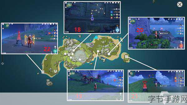 原神金苹果群岛危危岛宝箱寻宝之旅🎁