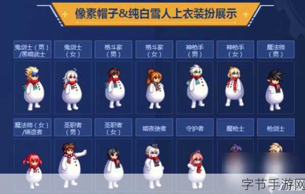 DNF绚丽新装,雪人装扮点亮冬日冒险之旅!