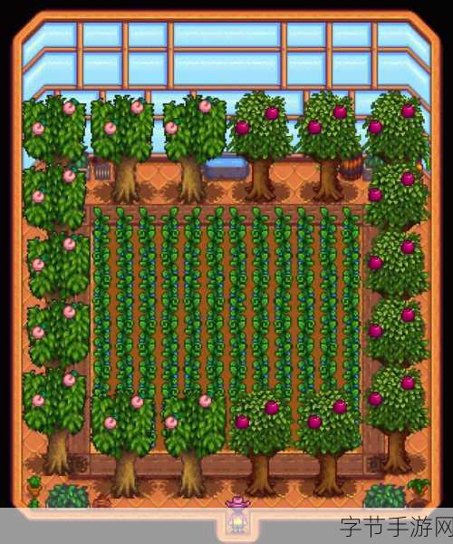 星露谷物语,红色与蓝色作物大比拼,农场发展与收益谁更强?