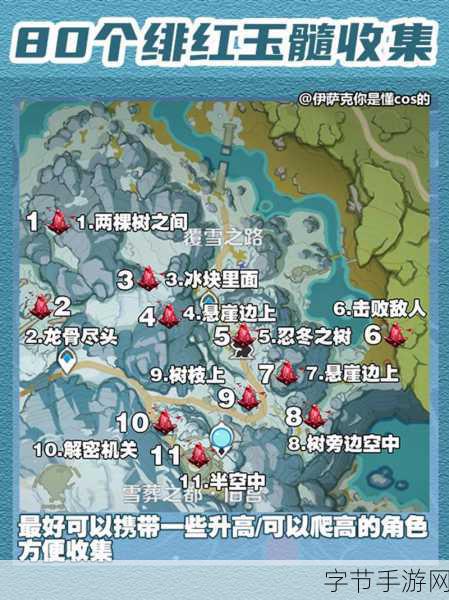 原神探索,绯红玉髓隐藏位置全揭秘