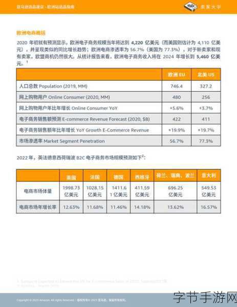 亚马逊欧洲：拓展亚马逊欧洲市场，提升品牌全球影响力与竞争优势