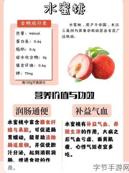 久久99精品久久久水蜜桃的特点：探索久久99精品久久久水蜜桃的独特风味与营养价值