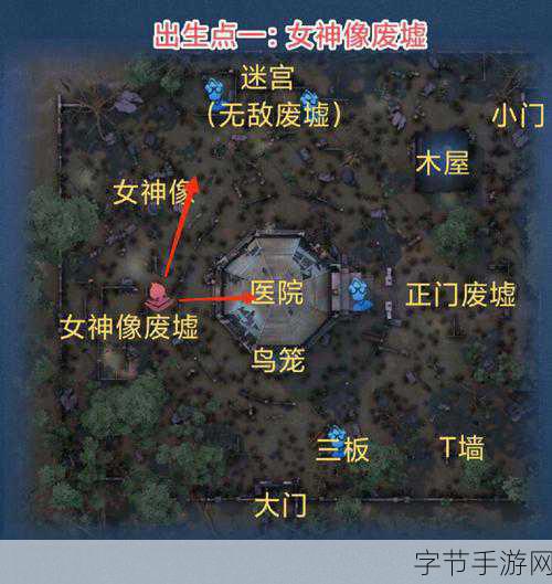 圣心医院深度探索,第五人格高手进阶攻略