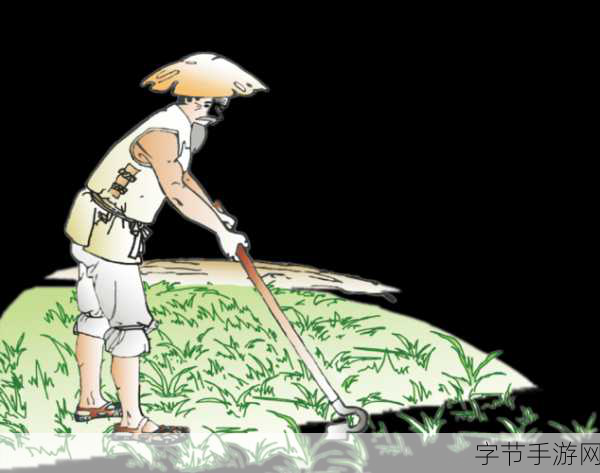 儿子替父耕亩田-儿子接过父亲的担子，努力耕耘家乡田地