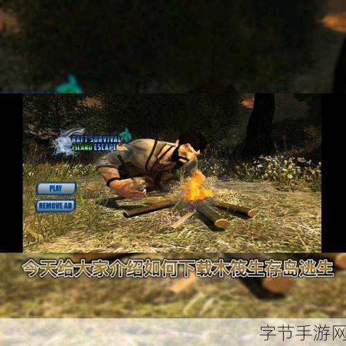 木筏生存岛，挑战极限，逃生之旅即刻启程！