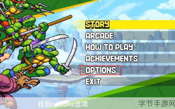 重温经典，忍者神龟，施莱德的复仇下载开启热血格斗之旅