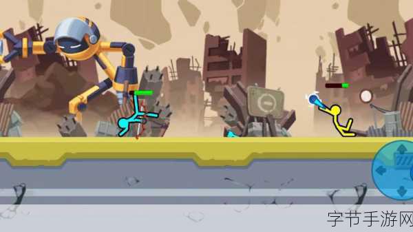 火柴人对决中文版来袭，横版动作闯关新体验！