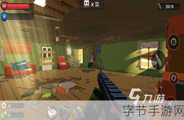 消防工艺像素枪战，燃爆射击新体验，下载开启真正战场之旅！