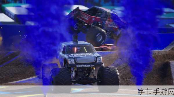 怪物卡车狂野碰撞，体验极致赛车竞速的快感！