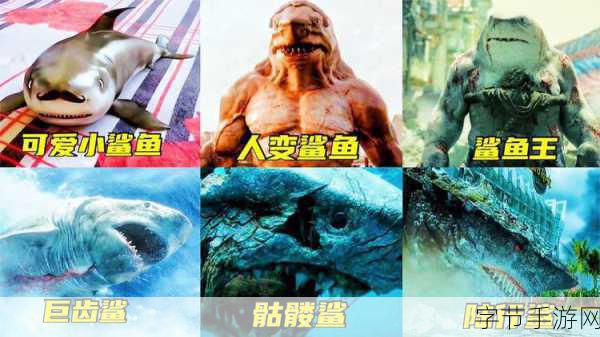 鲨鱼对决，深海冒险，动作激战等你来战！