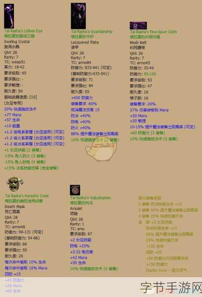 暗黑破坏神2重制版亚马逊装备搭配-深度解析《暗黑破坏神2重制版》亚马逊职业装备最佳搭配策略