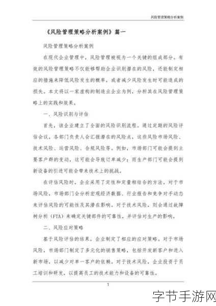 风险网站免费观看-全面分析拓展风险及其应对策略的有效方法