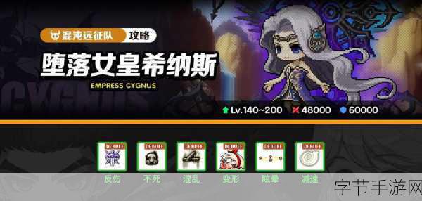 勇闯冒险岛枫之传说混沌远征，BOSS 攻略全解析😜