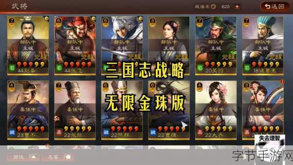 探索三国志战略版无限金珠单机版的奇妙世界😜