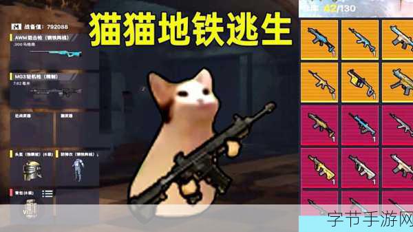 猫猫地铁逃生，枪战射击新宠，燃爆指尖战场！